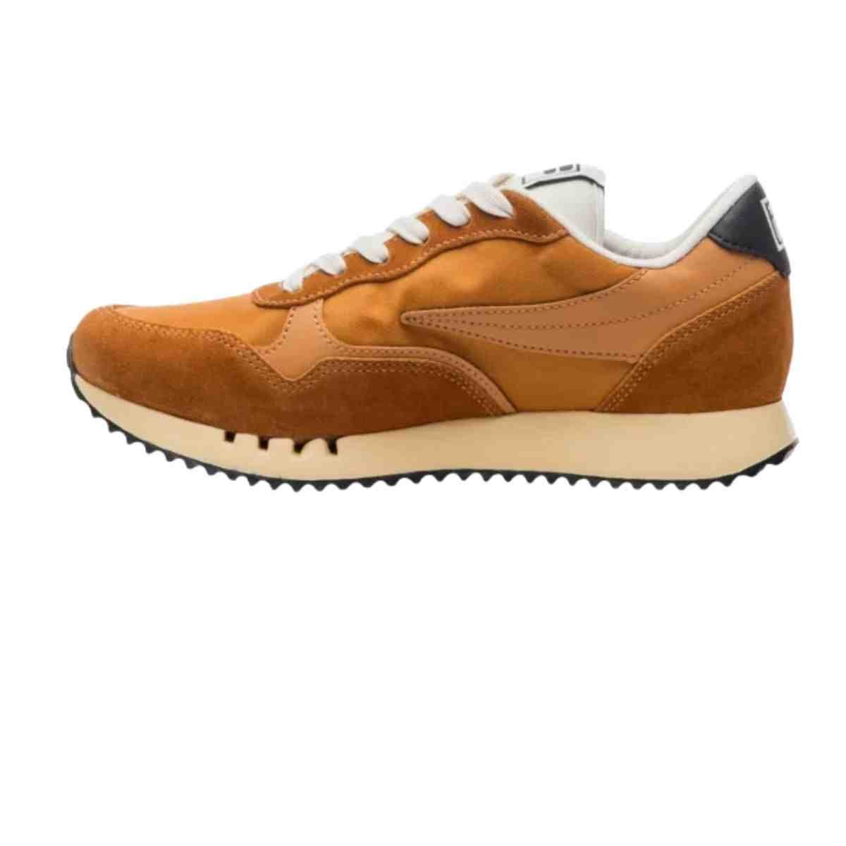 Tênis Casual Masculino Fila Euro Jogger Vintage Caramelo Caramelo 4