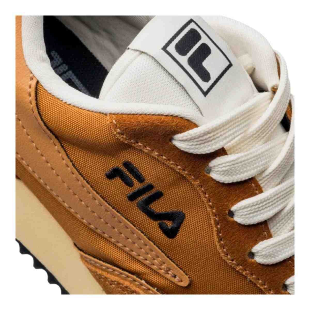 Tênis Casual Masculino Fila Euro Jogger Vintage Caramelo Caramelo 6