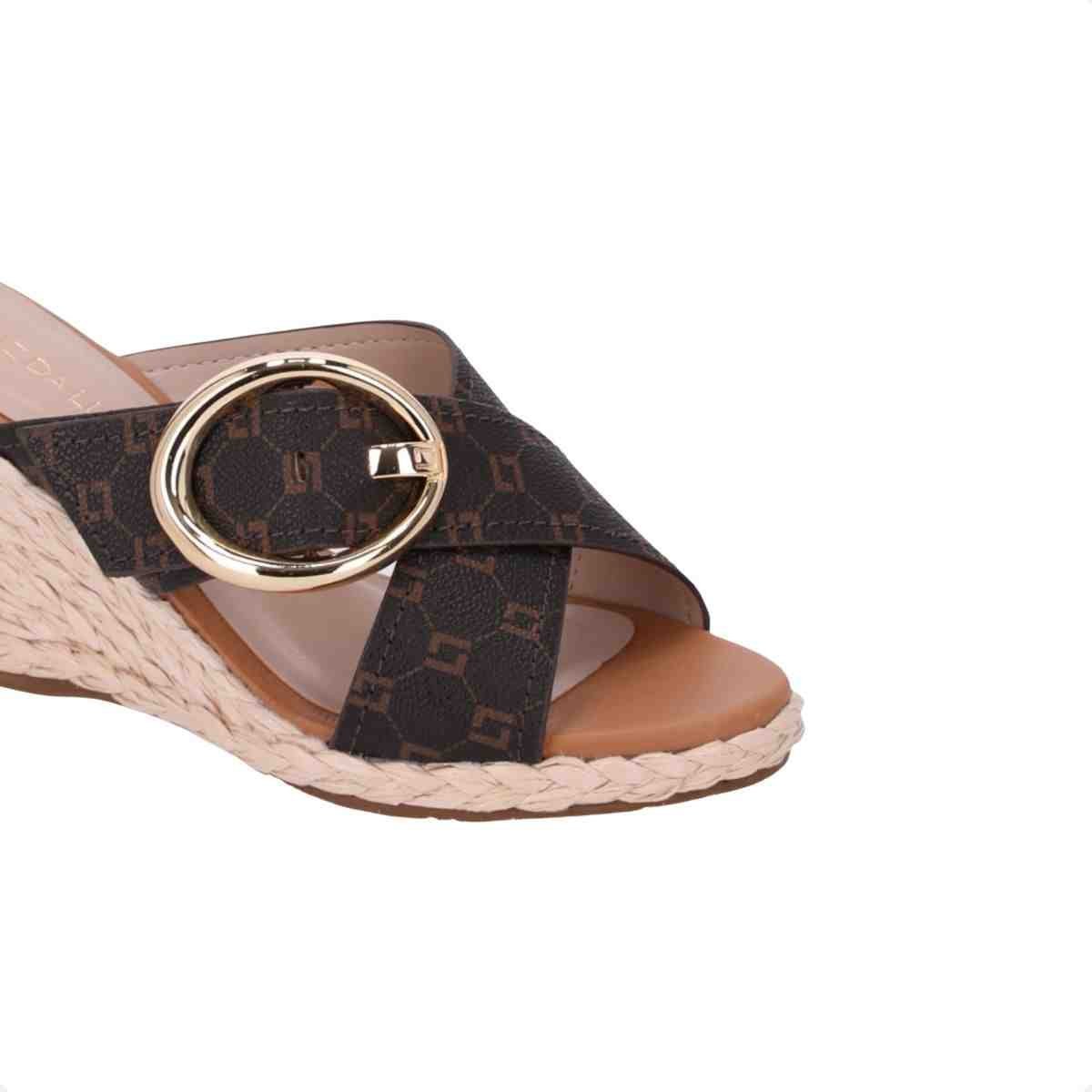 Tamanco Anabela Feminino Luz Da Lua Mocca Mocca 7