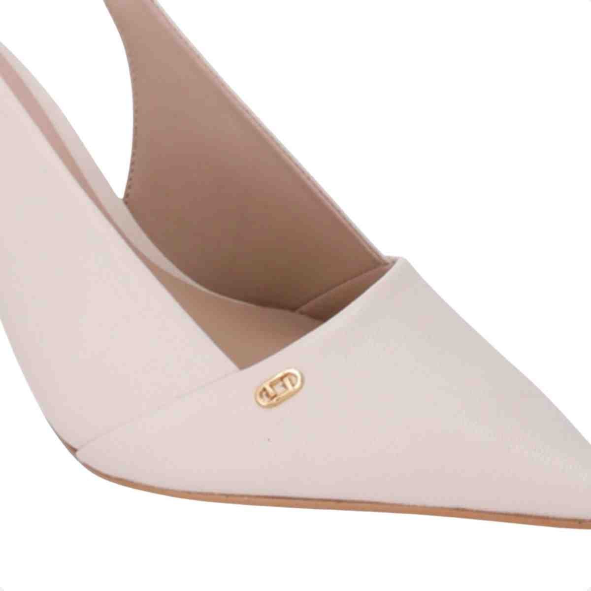 Sapato Mule Feminino Luz Da Lua Panna Panna 7