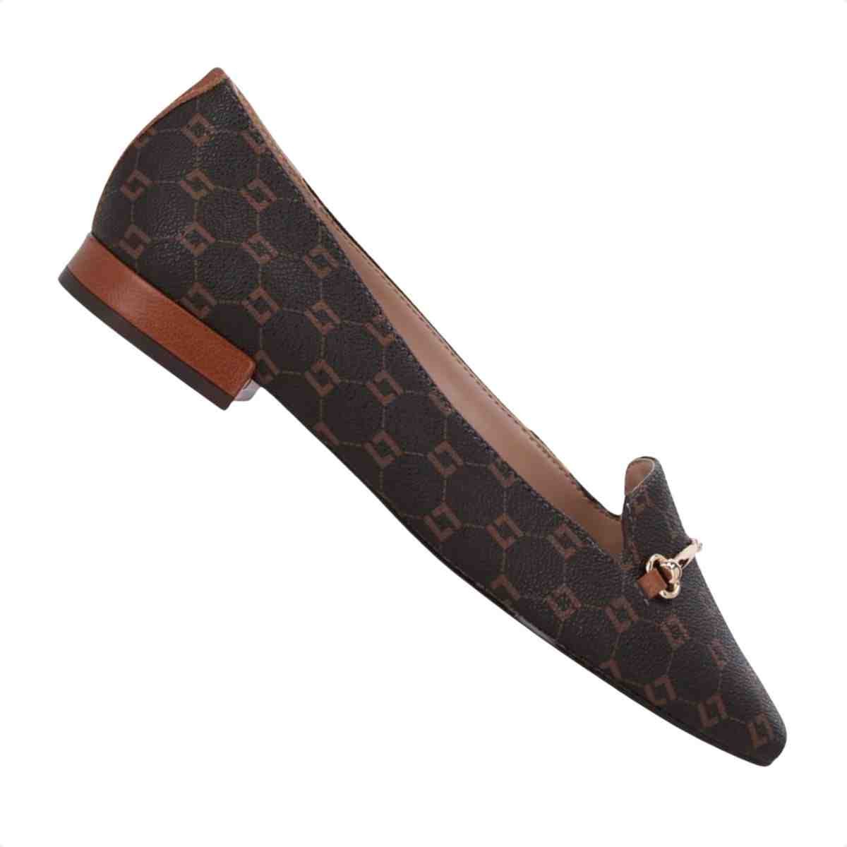 Sapato Mocassim Feminino Luz Da Lua Mocca Marrom 5