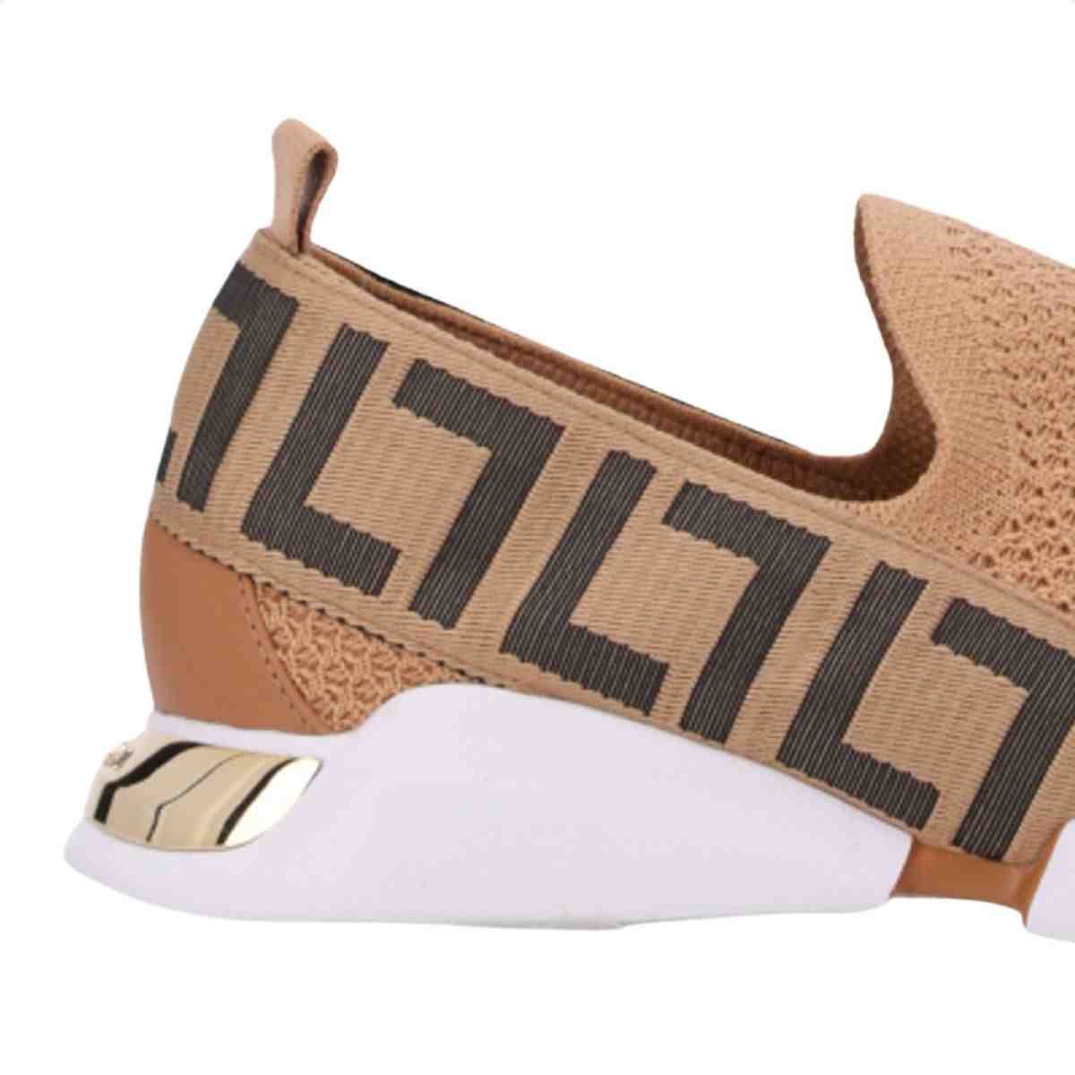 Tenis Moda Feminino Luz Da Lua Amendoa Amendoa 6
