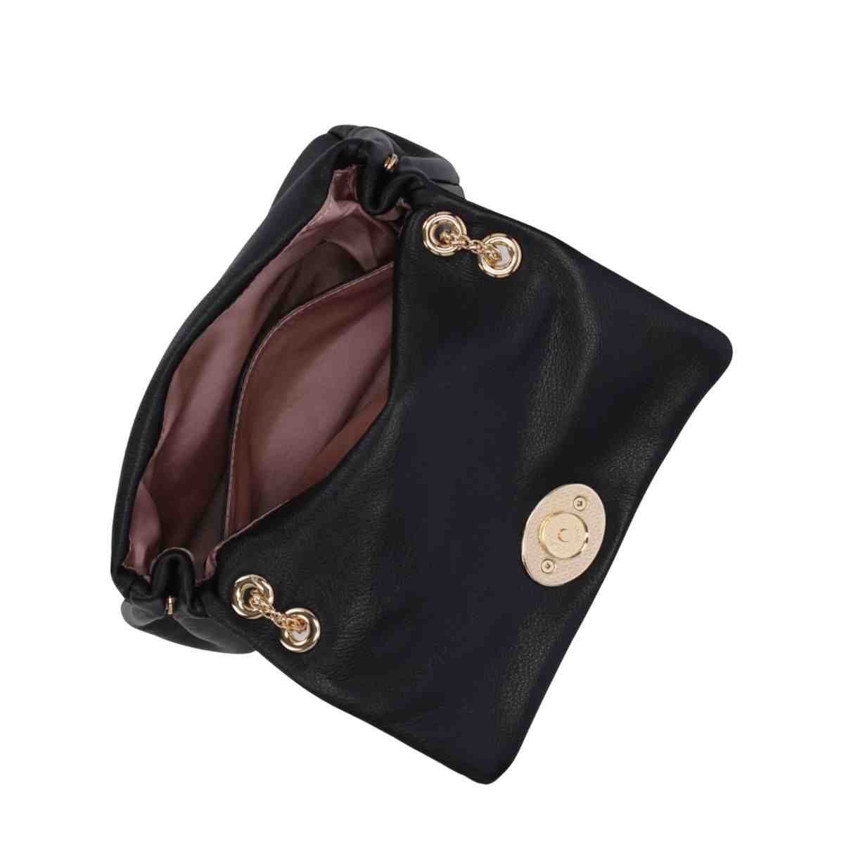 Bolsa Tiracolo Feminino Luz Da Lua Preto Preto 4