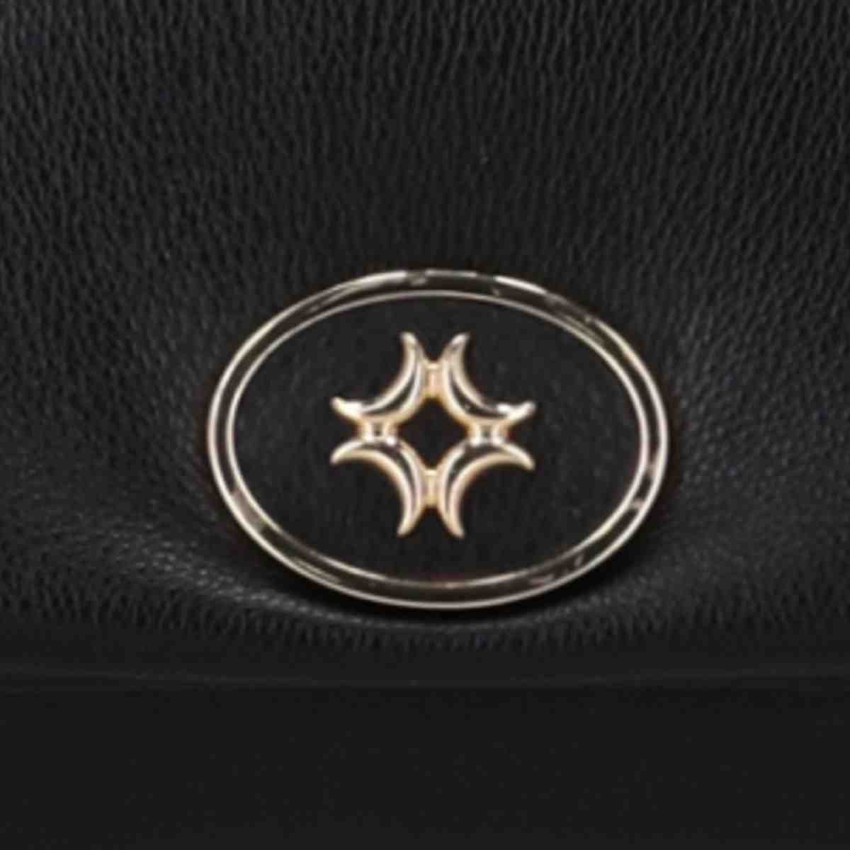Bolsa Tiracolo Feminino Luz Da Lua Preto Preto 6
