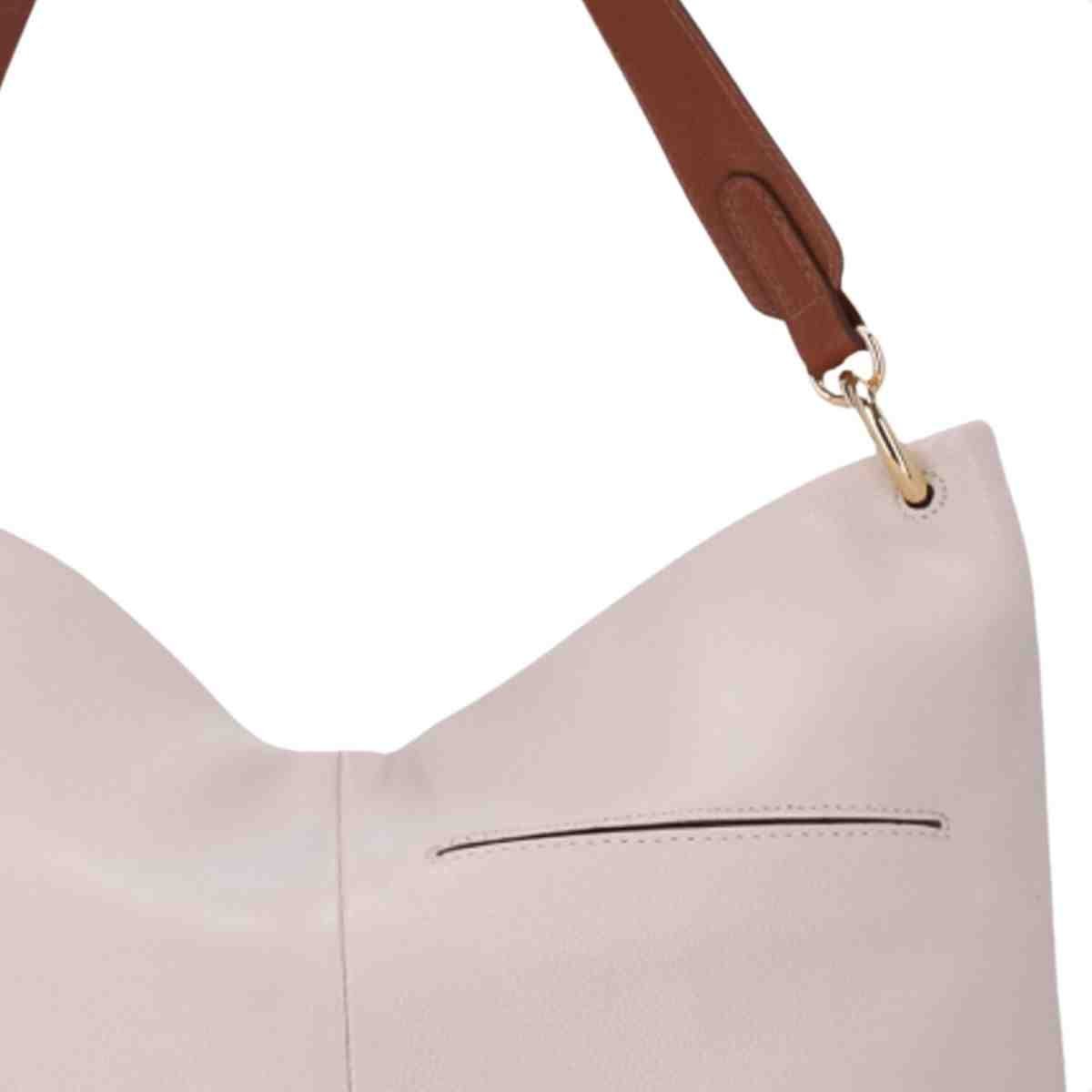 Bolsa Tiracolo Feminino Luz Da Lua Panna Panna 5