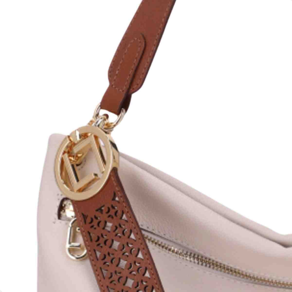 Bolsa Tiracolo Feminino Luz Da Lua Panna Panna 7