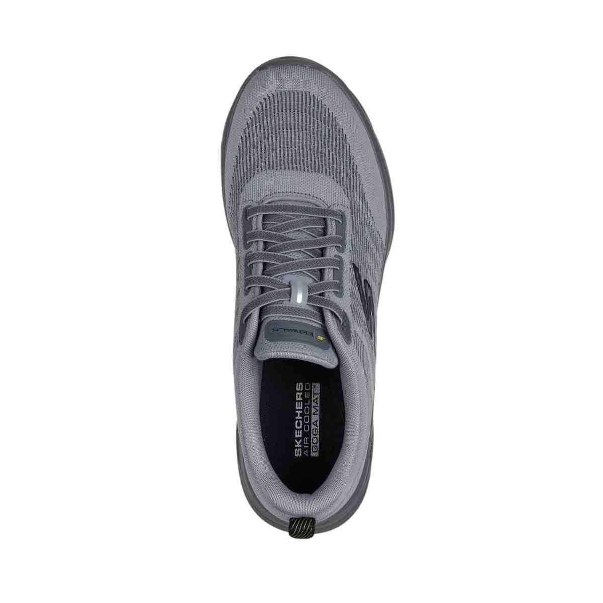 Tênis Corrida Masculino Skechers Go Walk 8 Cinza Cinza 3