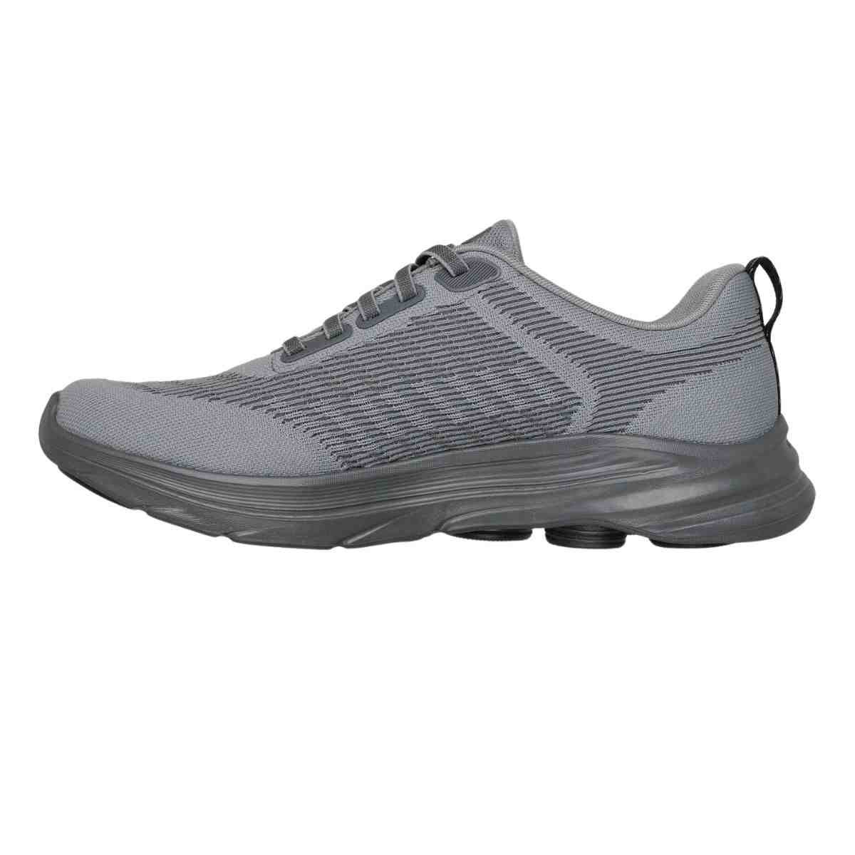 Tênis Corrida Masculino Skechers Go Walk 8 Cinza Cinza 5