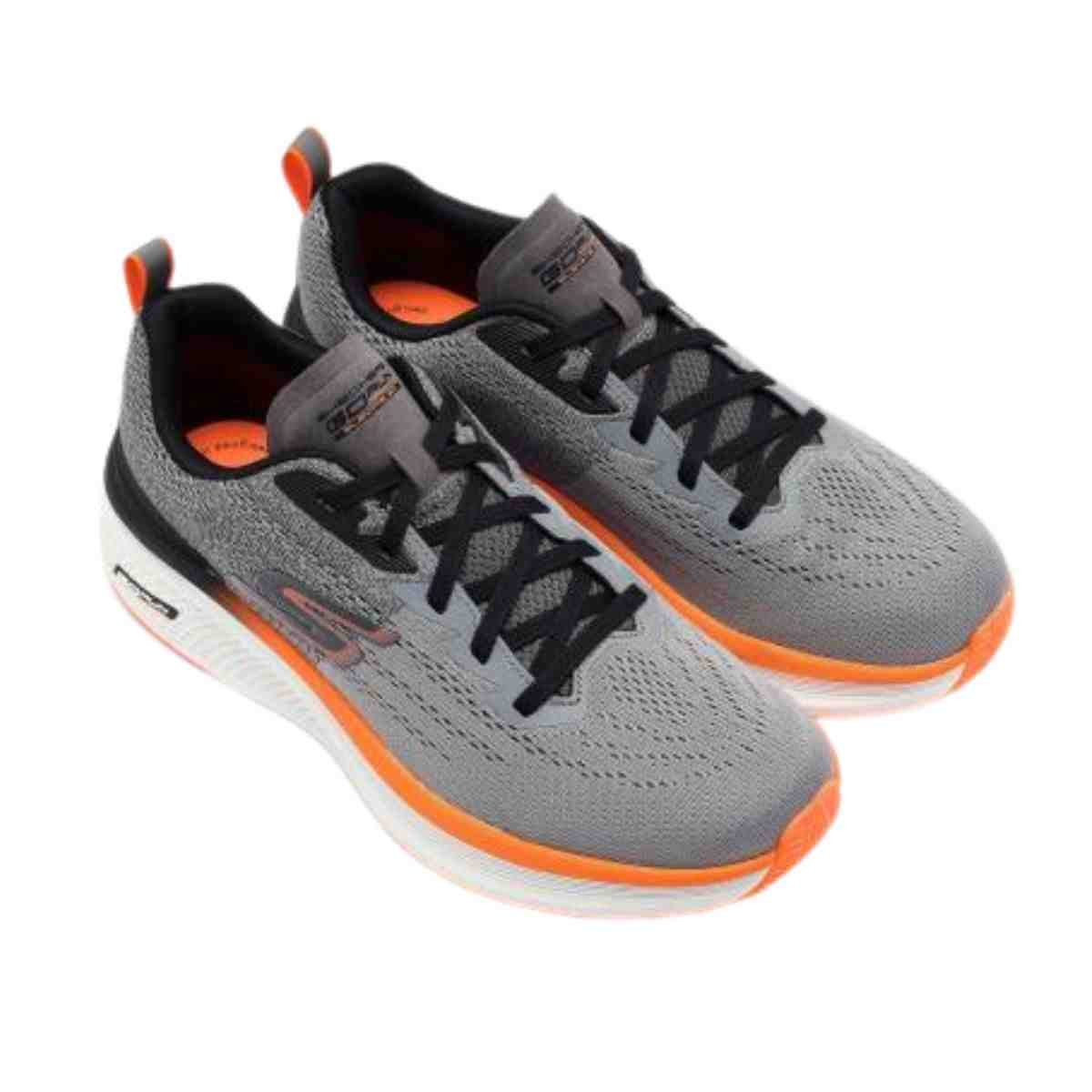 Tênis Corrida Masculino Skechers Fluid Motion Cinza Cinza 3