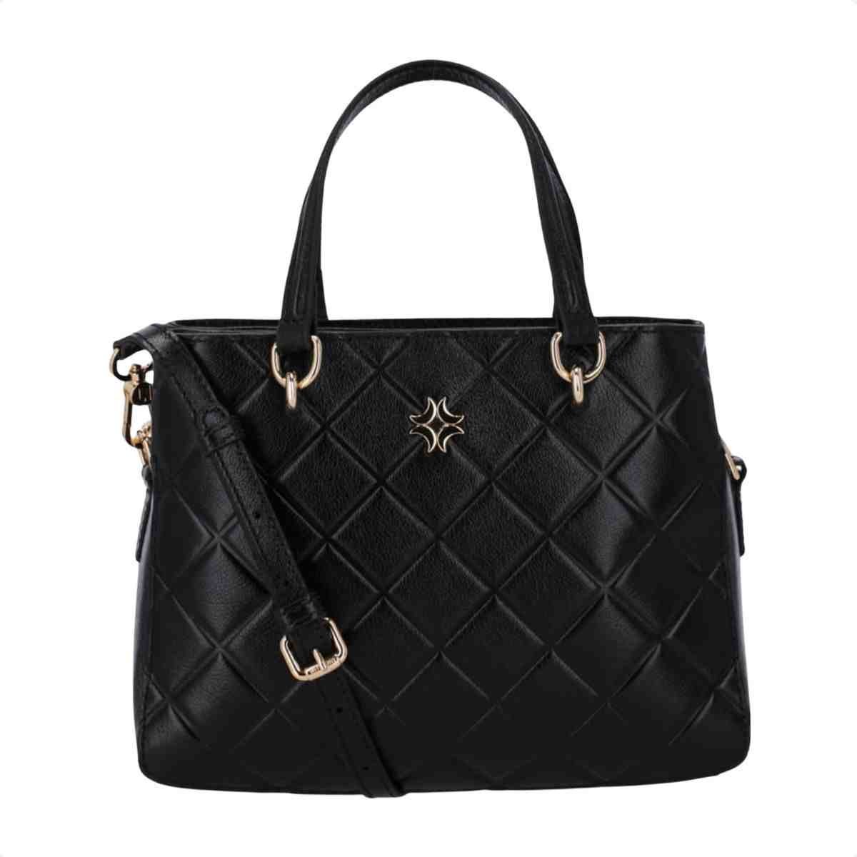 Bolsa Tiracolo Feminino Luz Da Lua Preto Preto 5