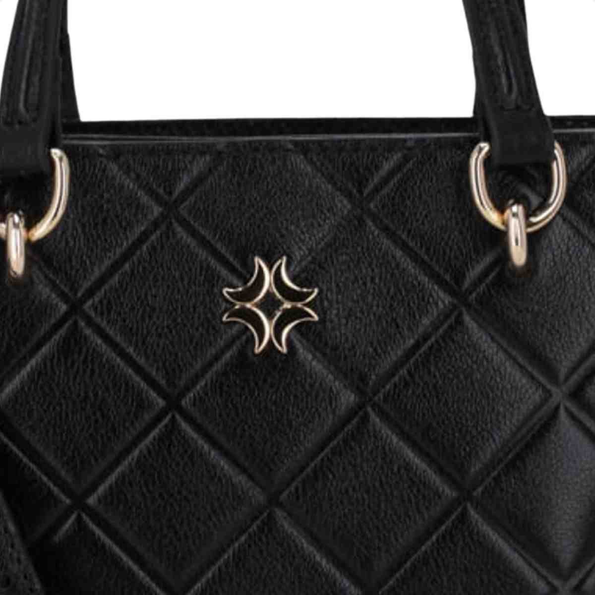 Bolsa Tiracolo Feminino Luz Da Lua Preto Preto 3