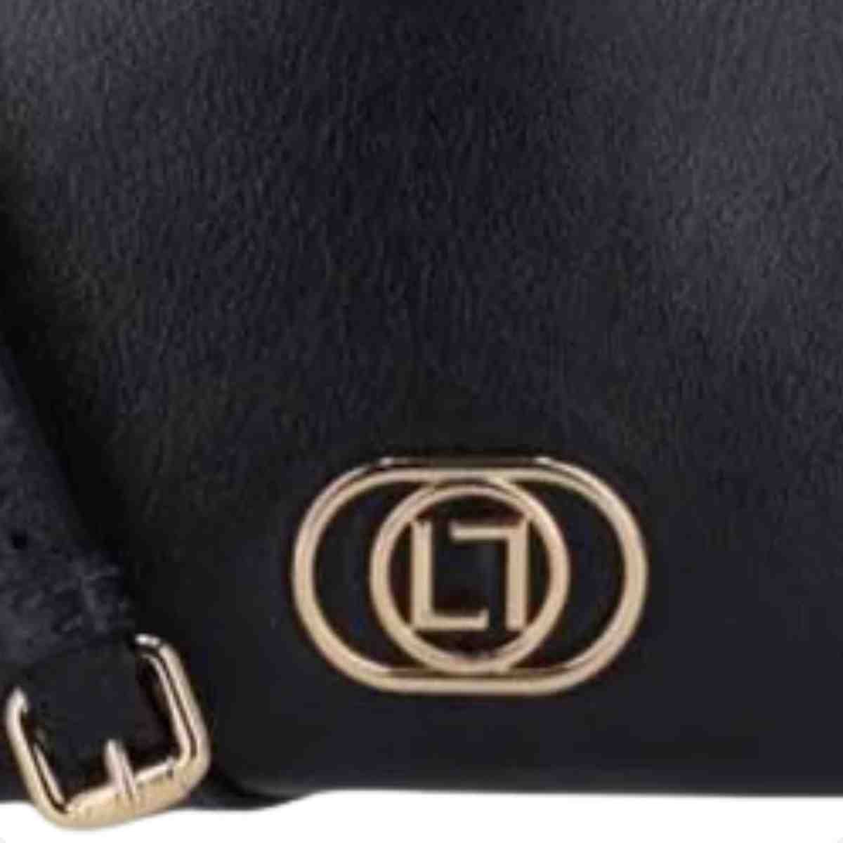 Bolsa Tiracolo Feminino Luz Da Lua  Preto Preto 7