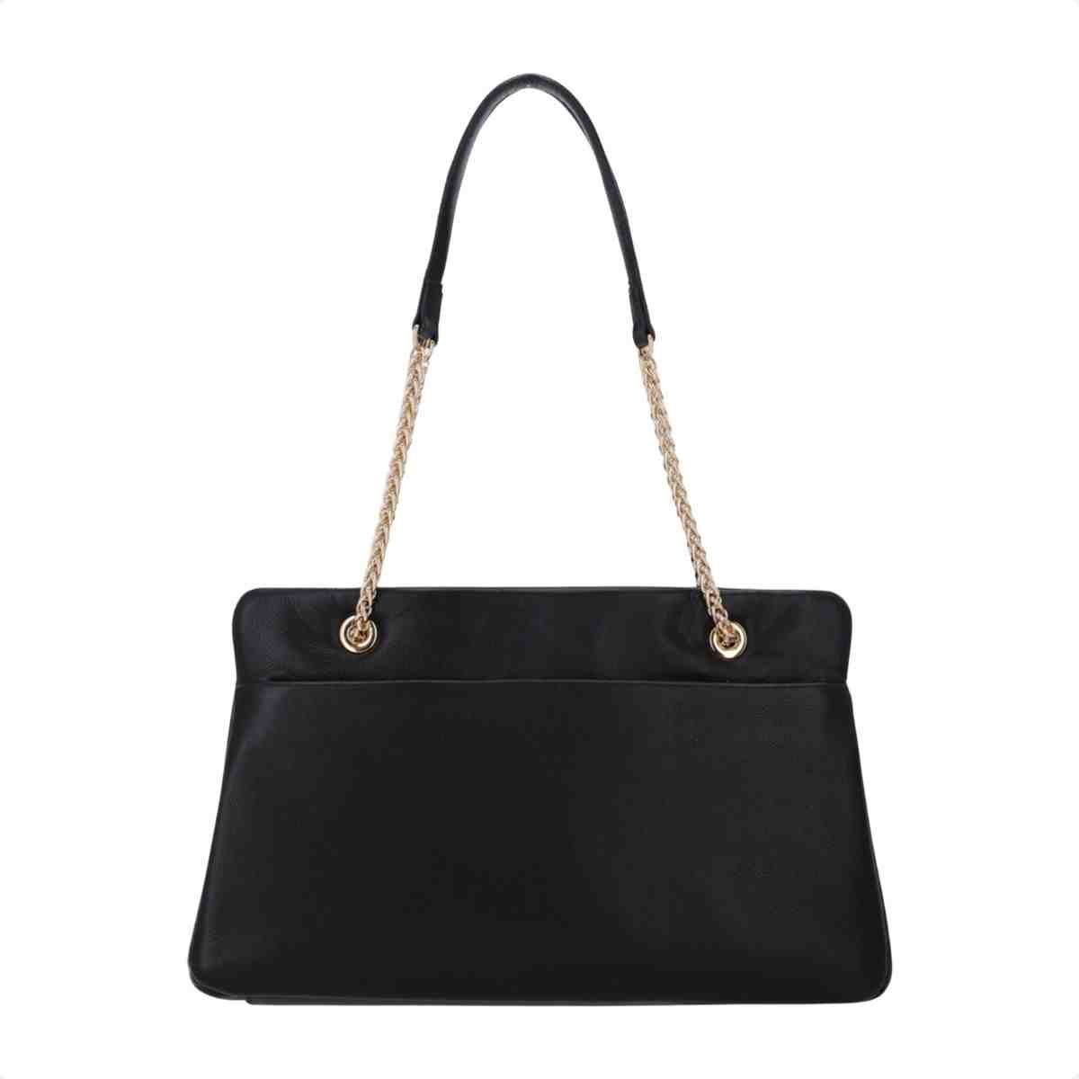 Bolsa Tiracolo Feminino Luz Da Lua Preto Preto 3