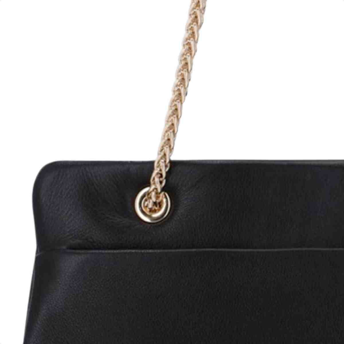 Bolsa Tiracolo Feminino Luz Da Lua Preto Preto 5