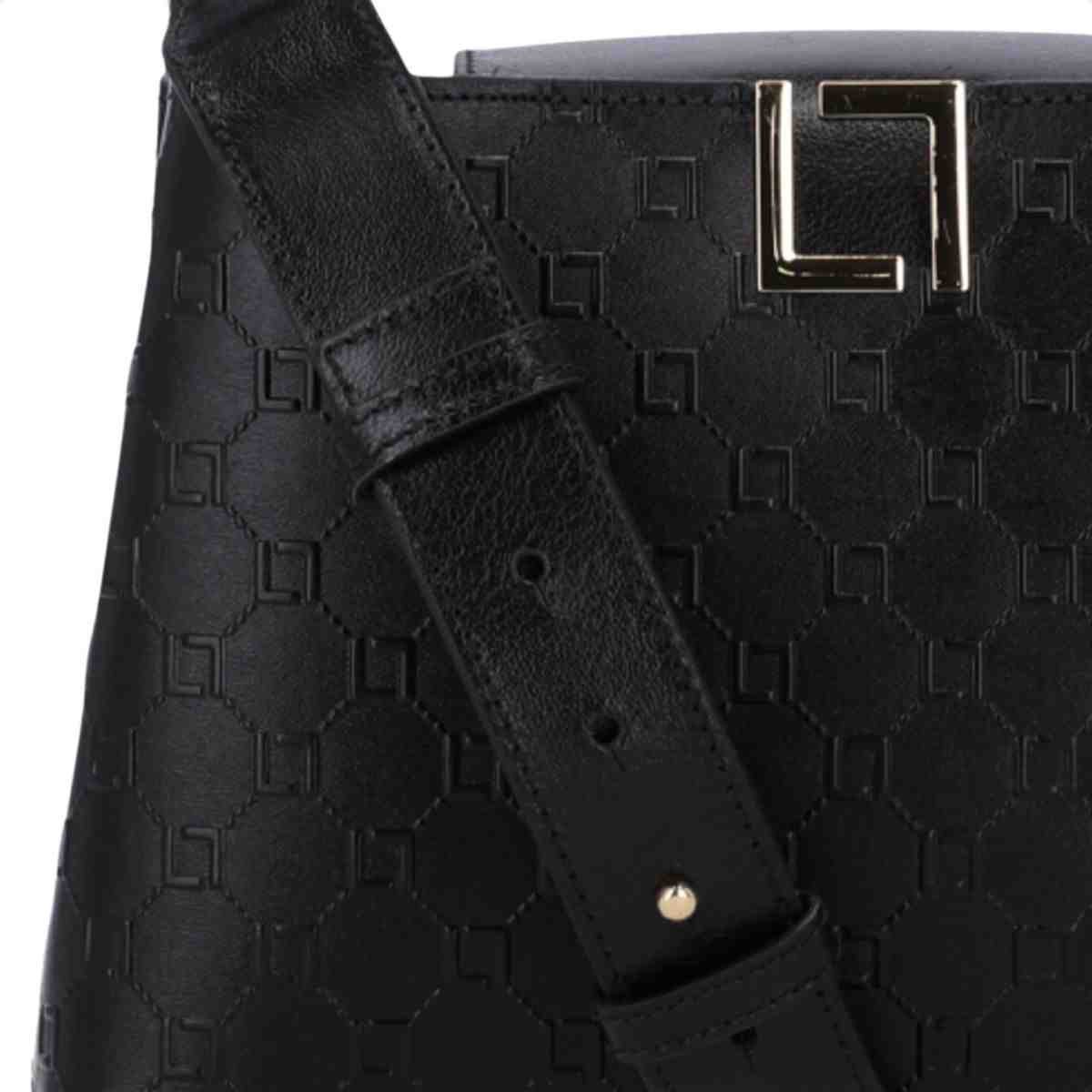 Bolsa Tiracolo Feminino Luz Da Lua Preto Preto 7