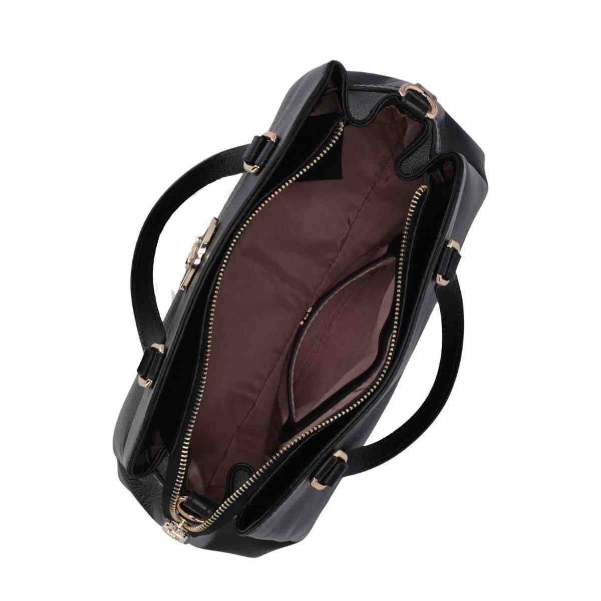 Bolsa Tiracolo Feminino Luz Da Lua Preto Preto 4