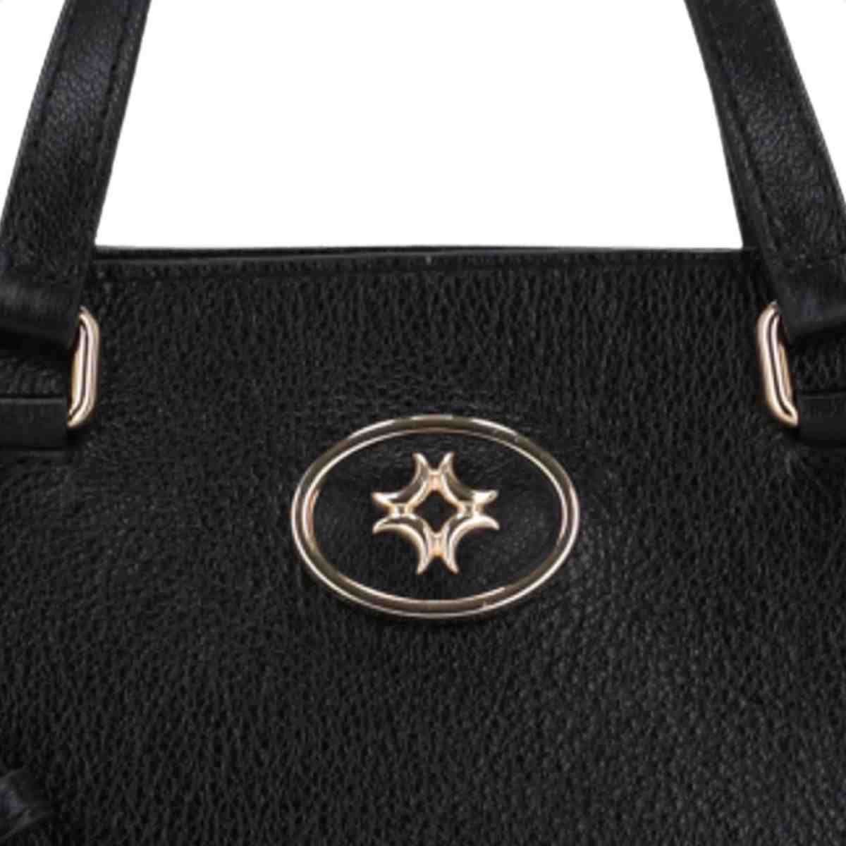 Bolsa Tiracolo Feminino Luz Da Lua Preto Preto 6