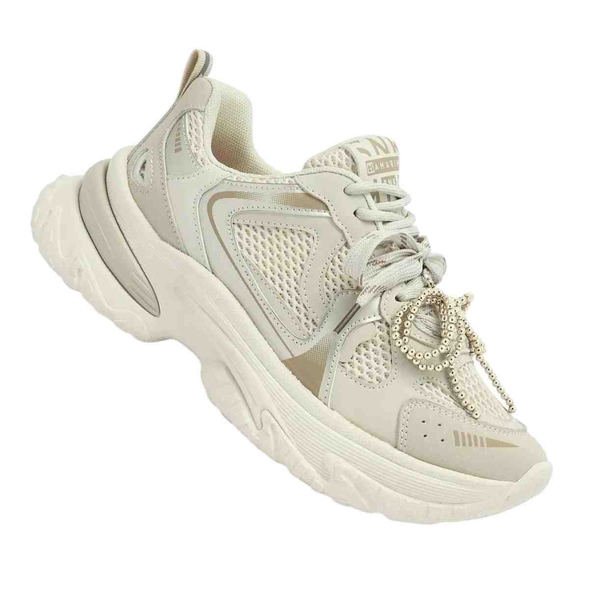 Tenis Moda Feminino Ramarim Gelo Off White 4