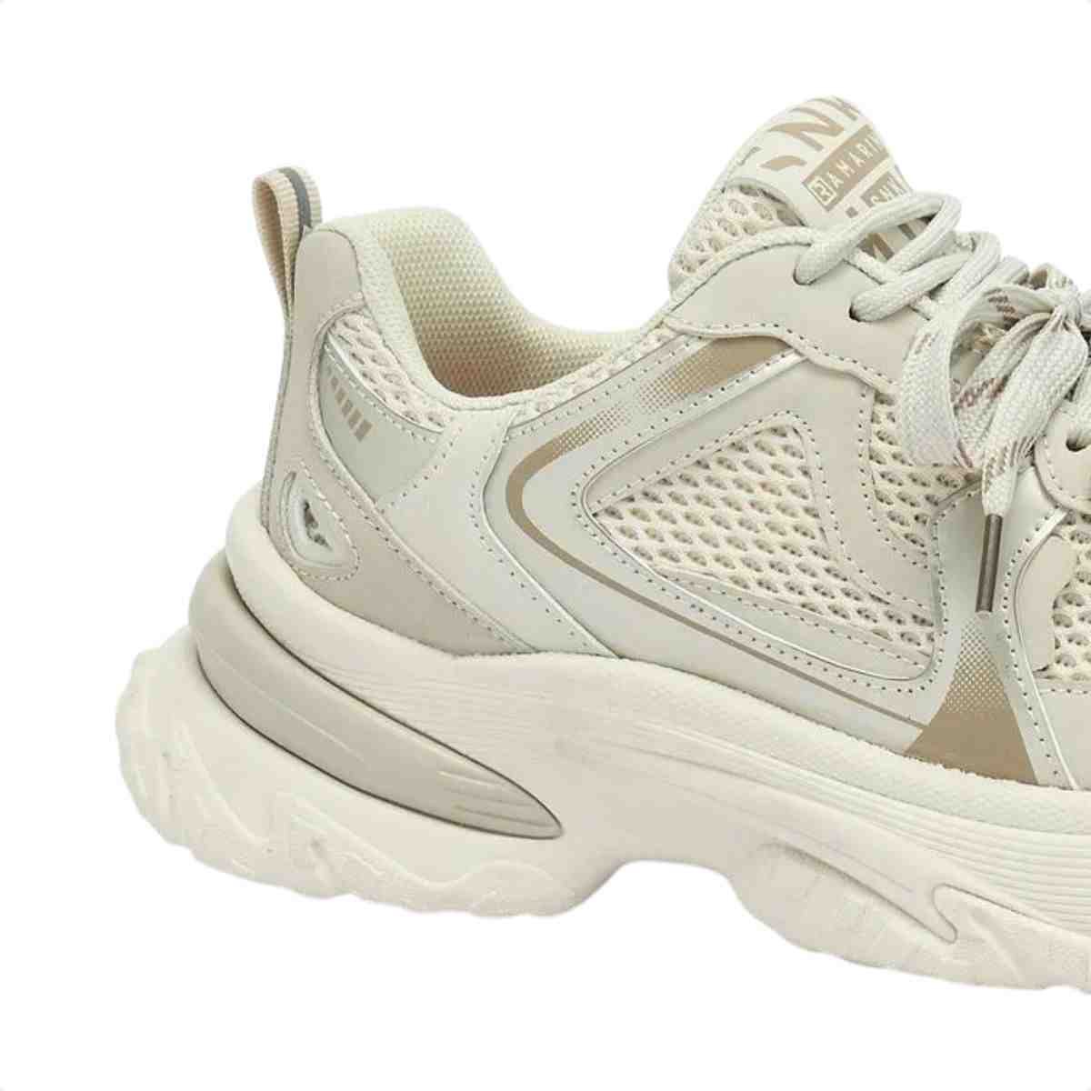 Tenis Moda Feminino Ramarim Gelo Off White 6