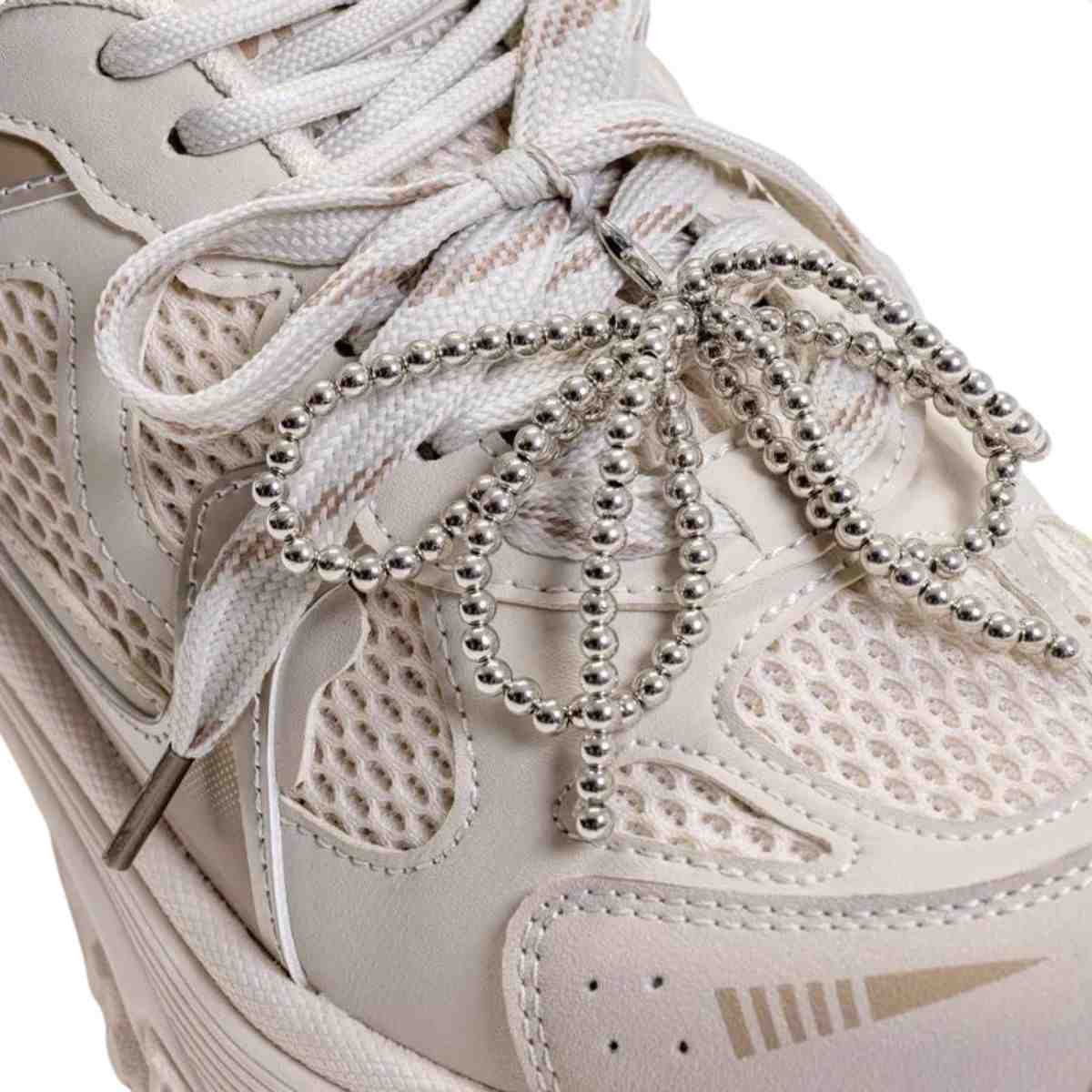 Tenis Moda Feminino Ramarim Gelo Off White 7