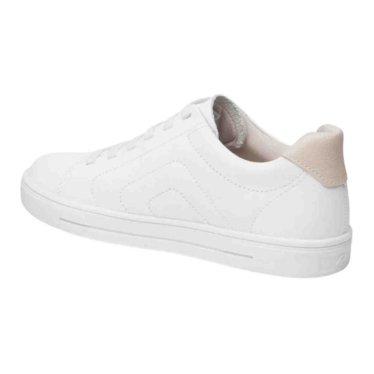 Tenis Moda Feminino Pegada Branco Branco 4