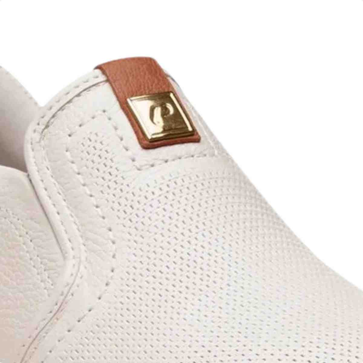 Tenis Moda Feminino Pegada Bege Bege 6