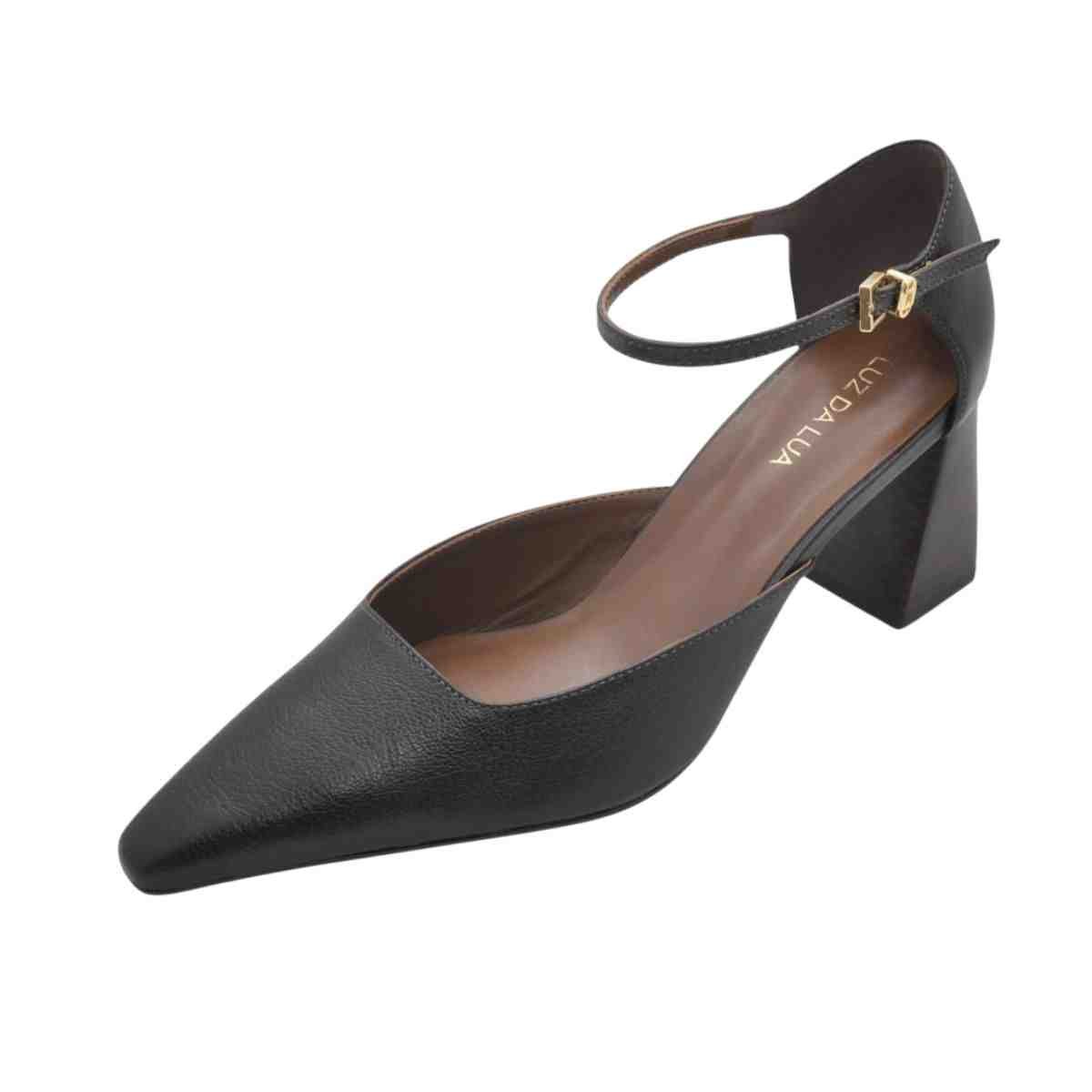 Sapato Feminino Luz Da Lua Atacama Preto Preto 3