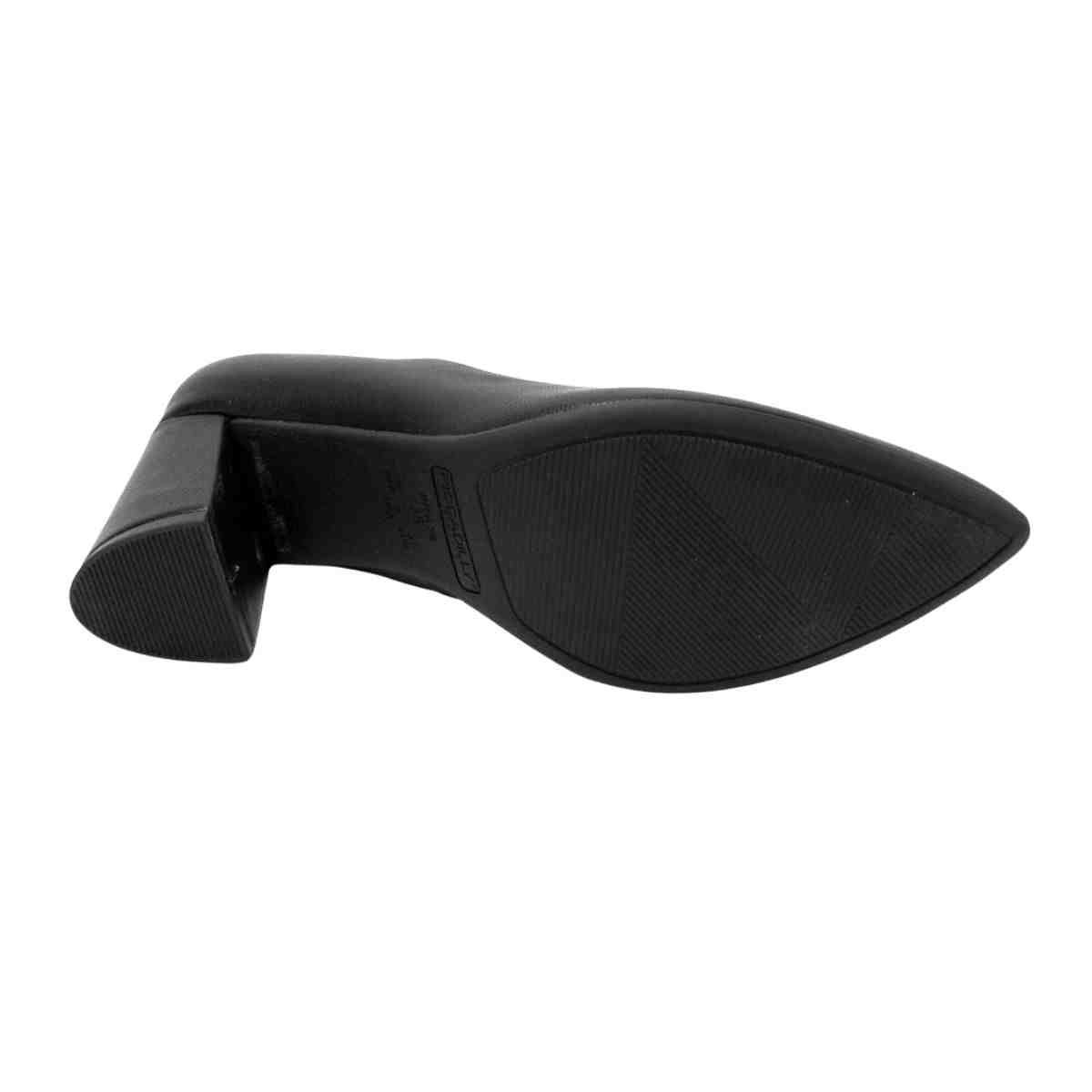 Sapato Feminino Salto Alto Grosso Piccadilly Preto Preto 5