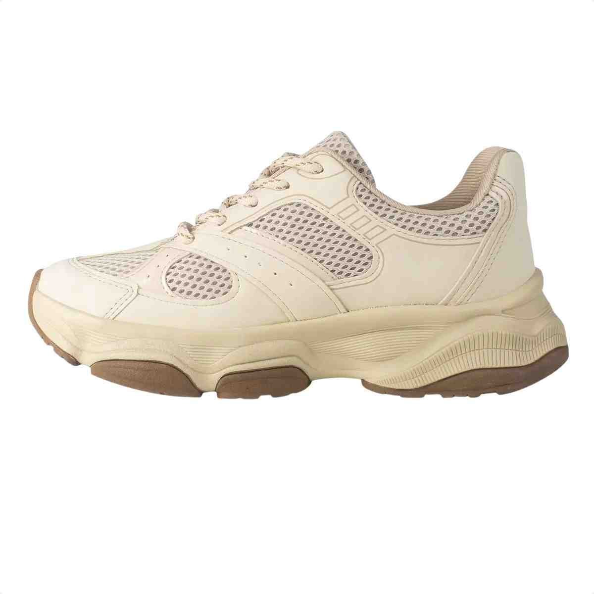 Tênis Dad Sneaker Feminino Dakota Bege Bege 5