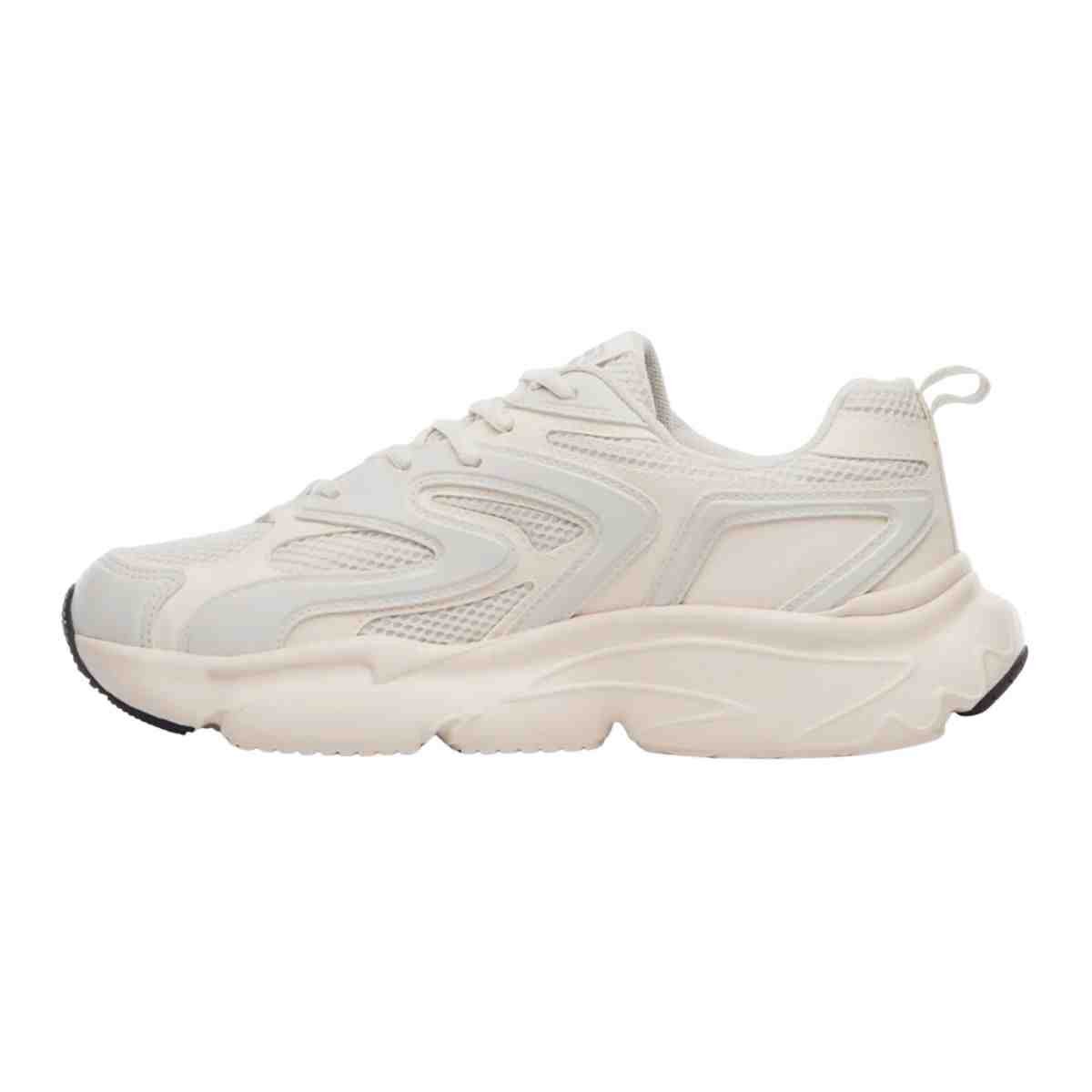 Tenis Casual Masculino Fila Buzzard Bold Bege Bege 4