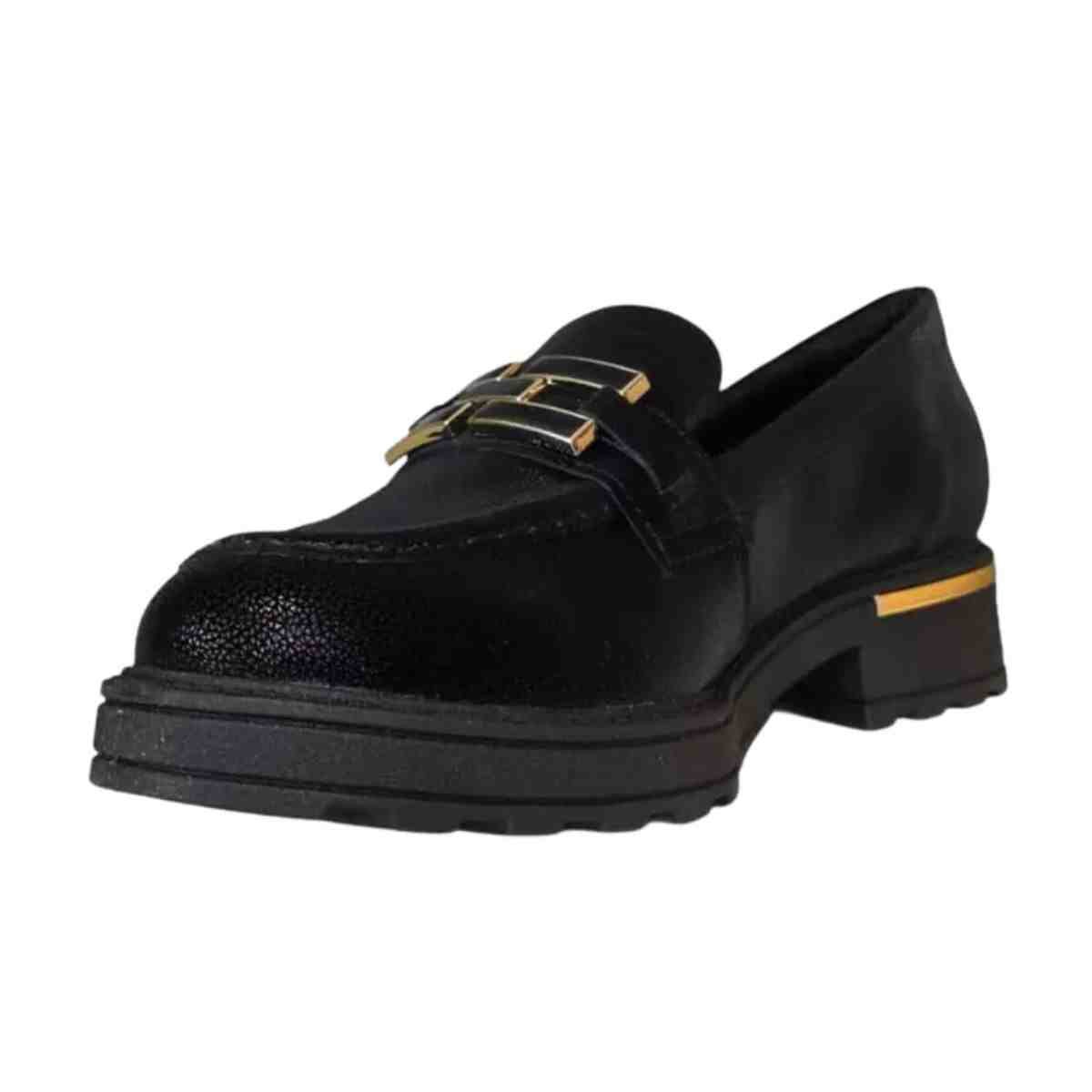 Sapato Feminino Mocassim Loafer Piccadilly Preto Preto 5