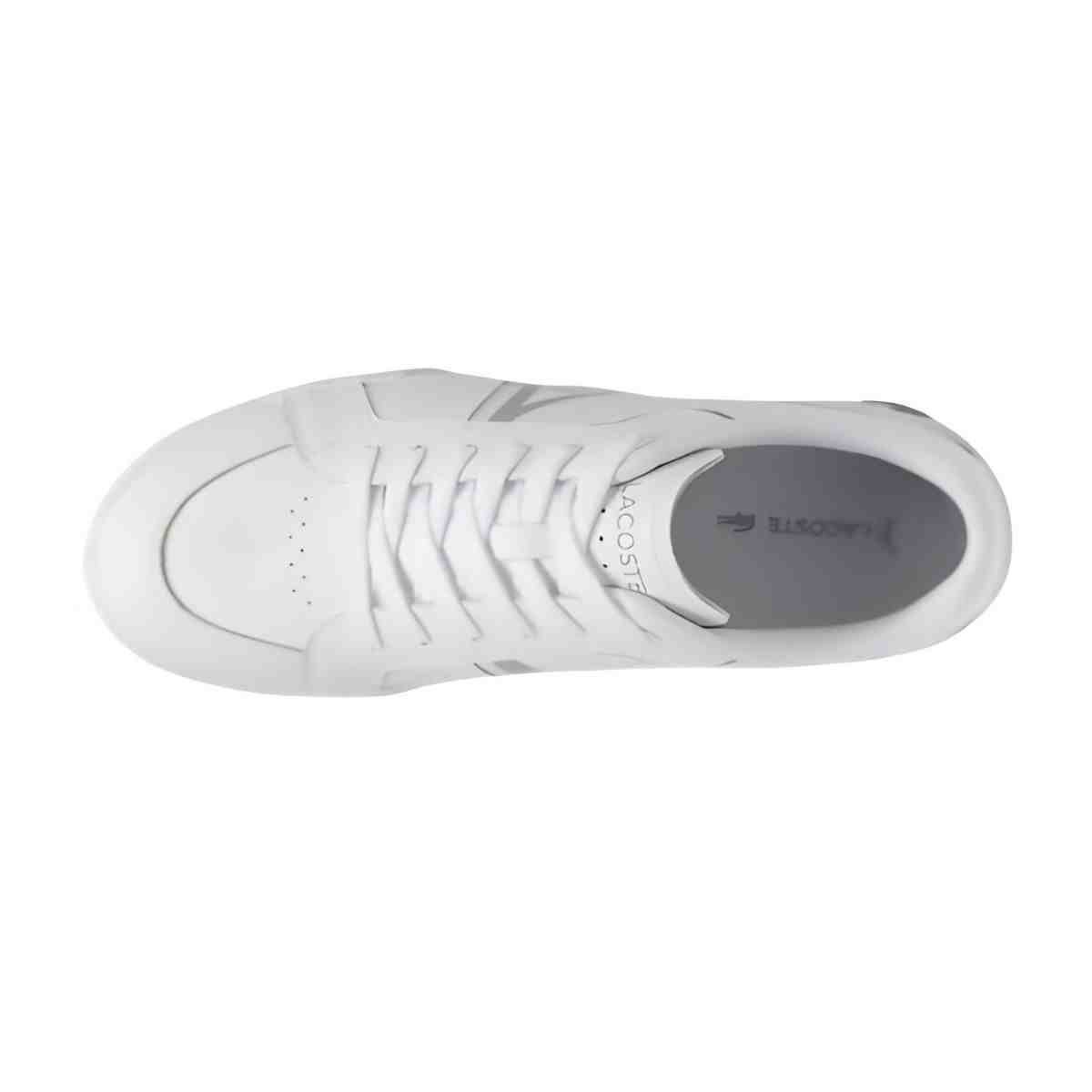 Sapatênis Masculino Lacoste L004 Branco Branco 6
