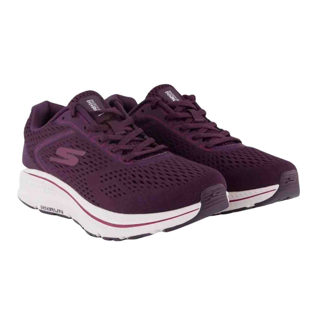 Tênis Corrida Feminino Skechers Go Run Consistent 2.0 Roxo Roxo 2