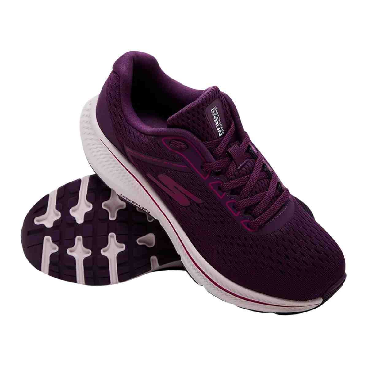Tênis Corrida Feminino Skechers Go Run Consistent 2.0 Roxo Roxo 6