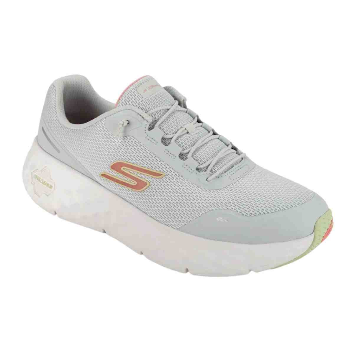 Tênis Corrida Feminino Skechers Go Walk Max Cushioning Flex Verde Verde 2