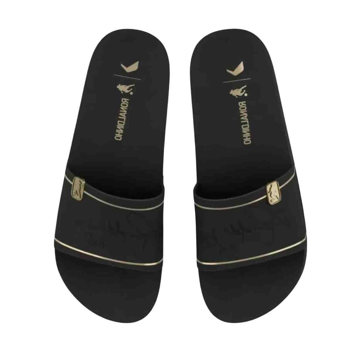 Chinelo Masculino Slide Rider R10 Preto Preto 6