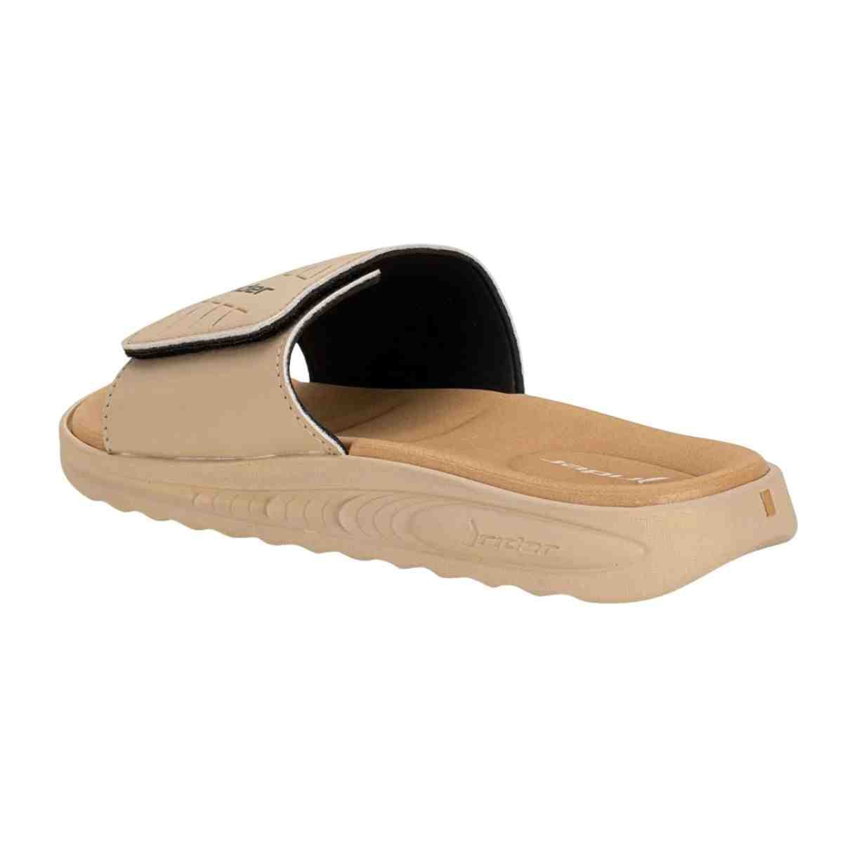 Chinelo Masculino Slide Rider R Soft Plus Bege Bege 6