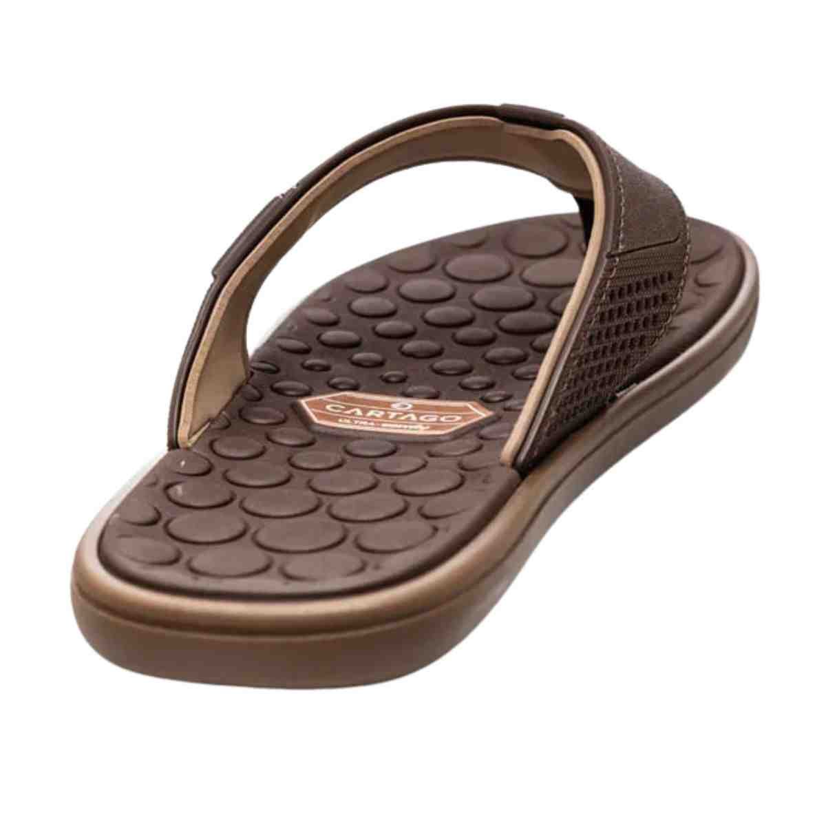 Chinelo Masculino Dedo Cartago Veneto Iv Marrom Marrom 3