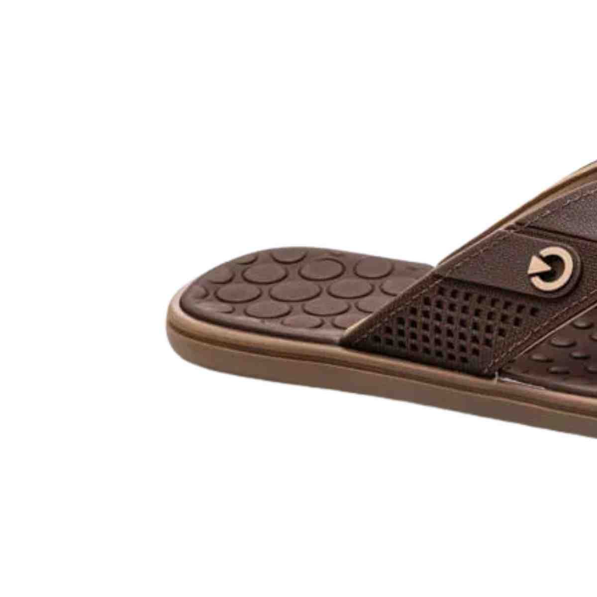 Chinelo Masculino Dedo Cartago Veneto Iv Marrom Marrom 7