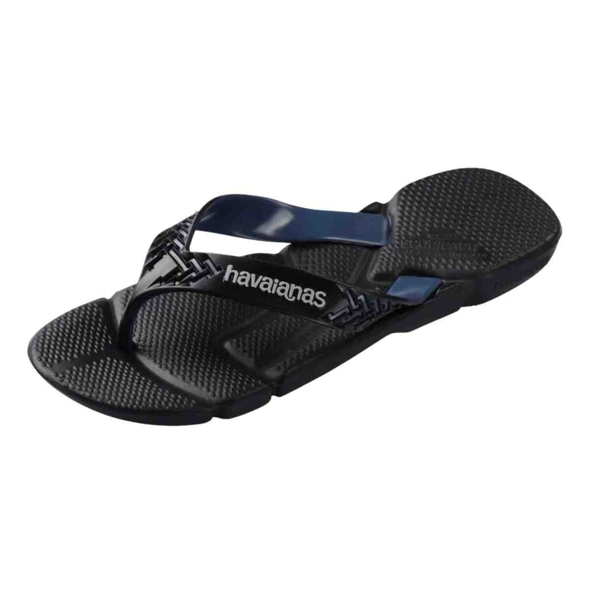Chinelo Masculino Dedo Havaianas Power 2.0 Preto E Azul Preto/Azul 7