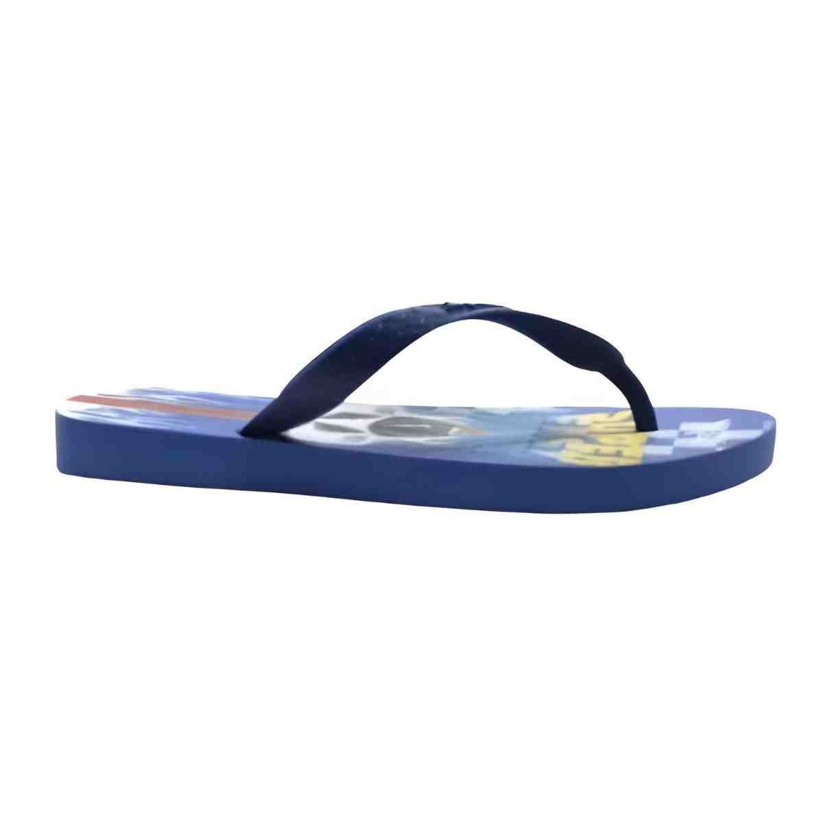 Chinelo Infantil Dedo Ipanema Hot Wheels Go Azul Escuro Azul Escuro 2