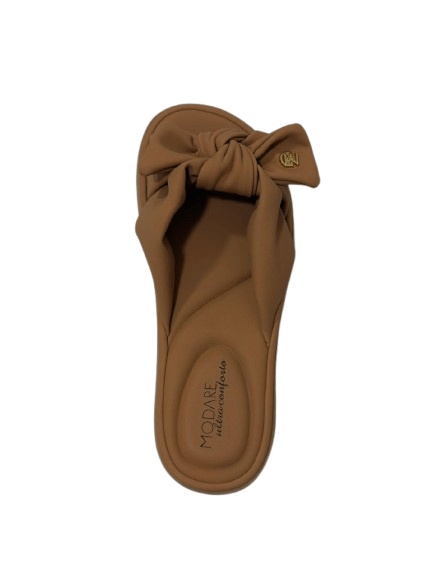 Tamanco Feminino Anabela Modare Nude Marrom 4