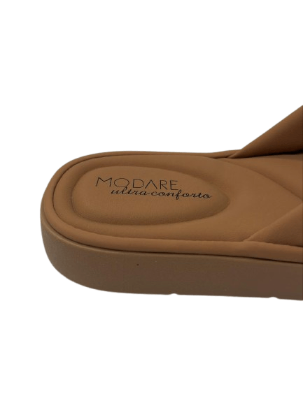 Tamanco Feminino Anabela Modare Nude Marrom 5