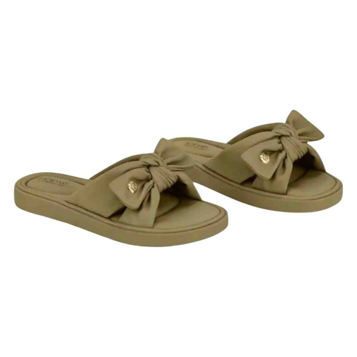 Tamanco Feminino Anabela Slide Modare Verde Verde 3