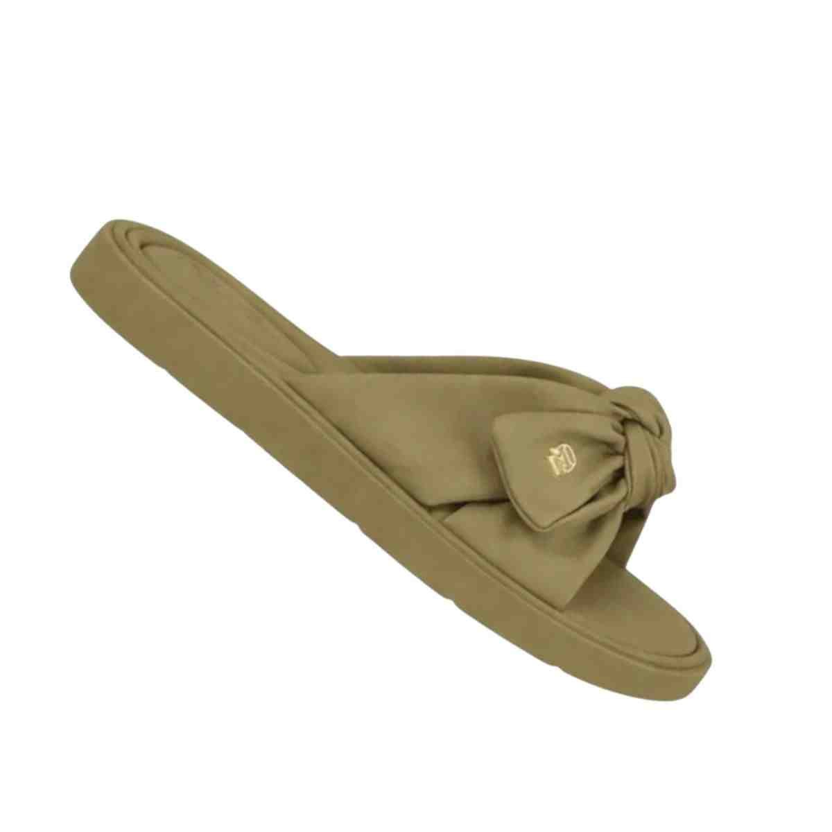Tamanco Feminino Anabela Slide Modare Verde Verde 6