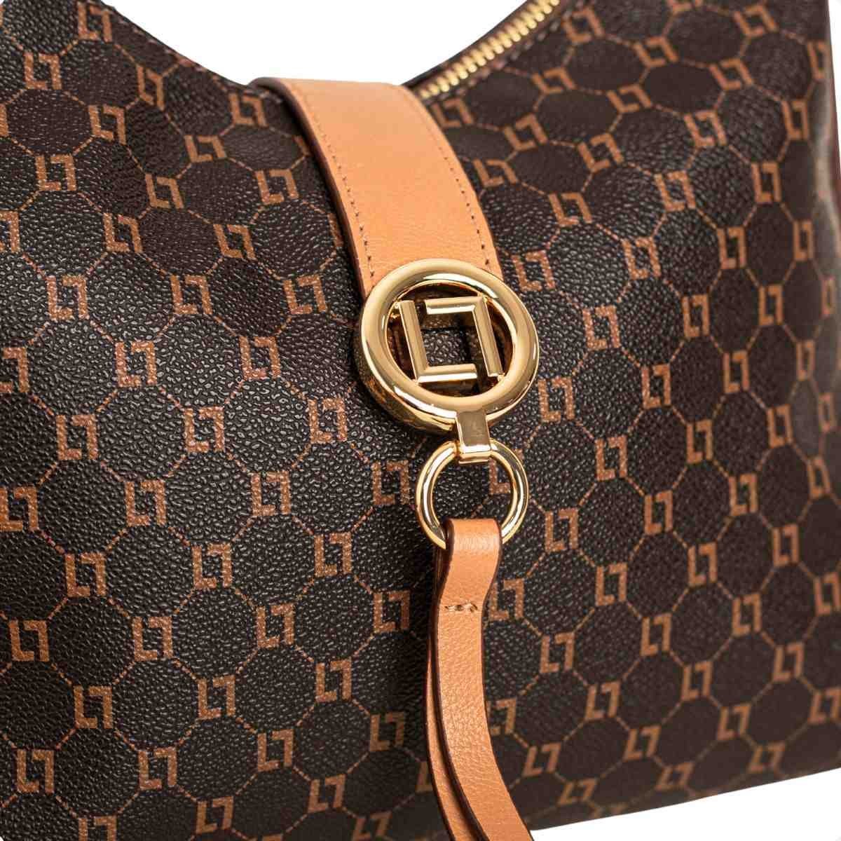 Bolsa Feminina Tiracolo Luz Da Lua Marrom Marrom 3
