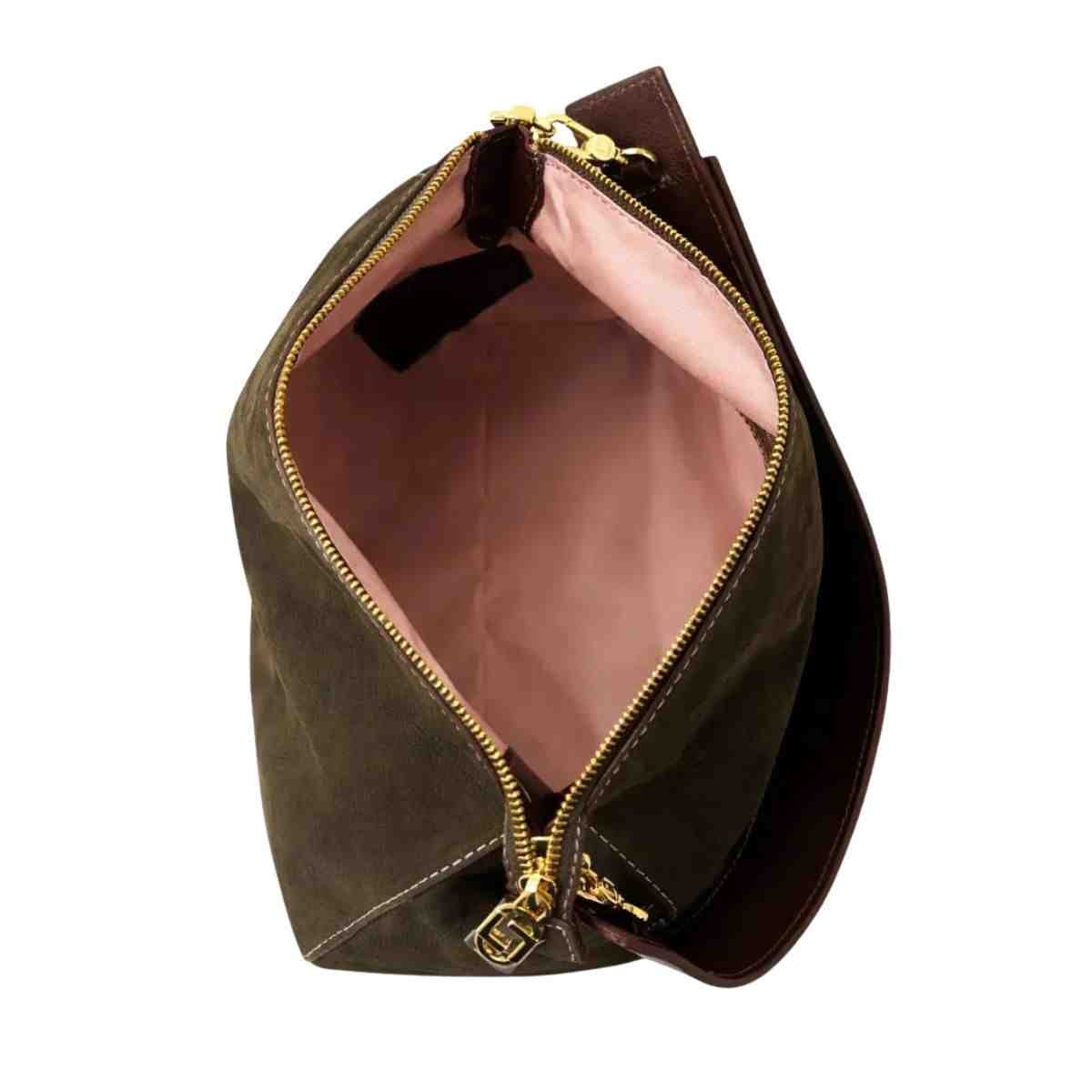 Bolsa Feminina Tiracolo Luz Da Lua Atacama Trufa Marrom 3