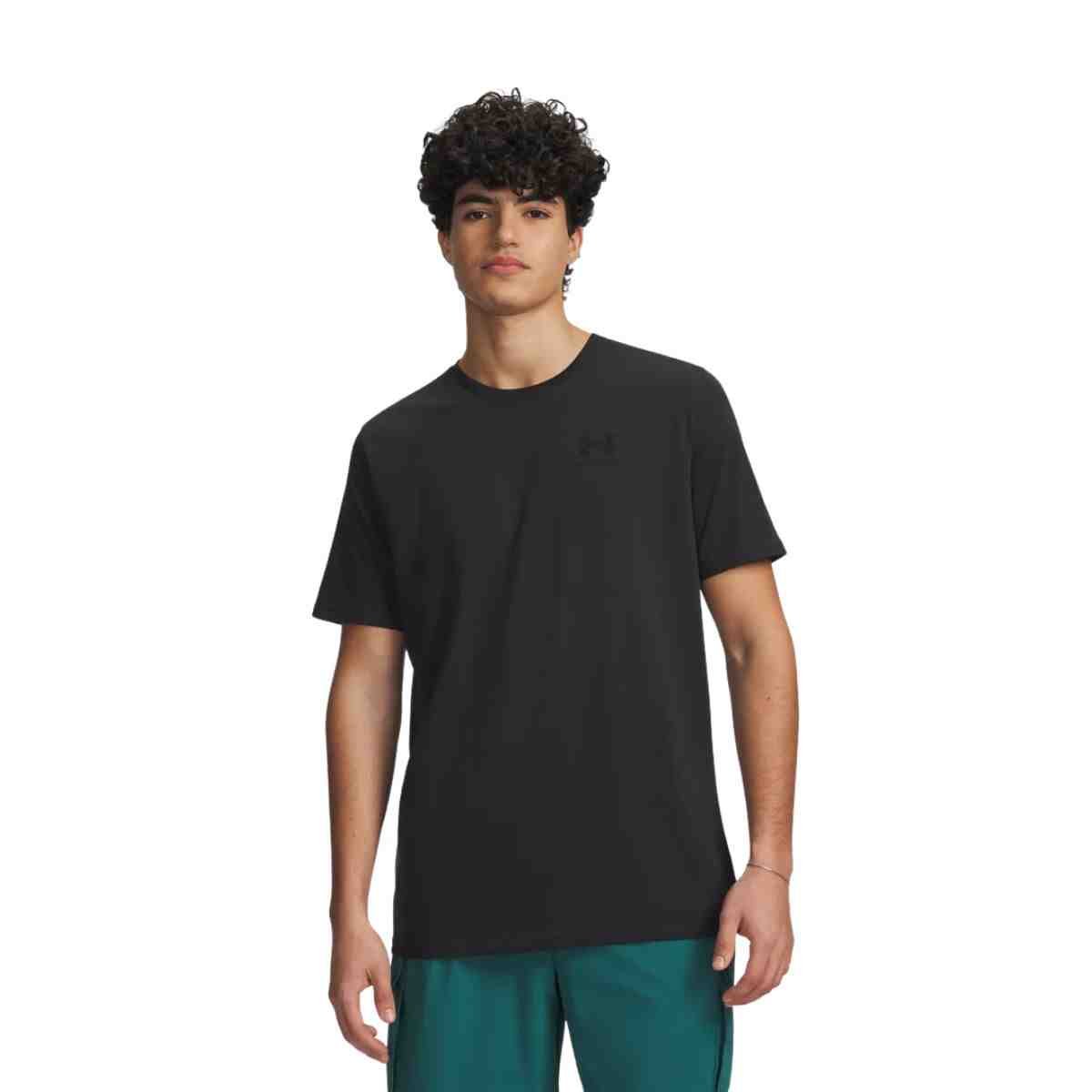 Camiseta Masculina Under Armour Sportstyle Left Chest Preta