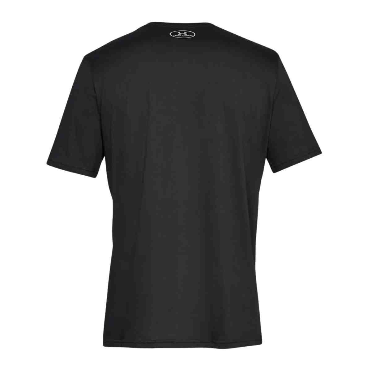 Camiseta Masculina Under Armour Sportstyle Left Chest Preta Preto 5