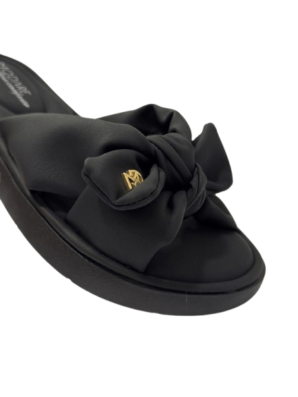 Tamanco Feminino Anabela Modare Preto Preto 4